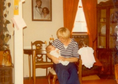 Joyce Boyton & first grandchild