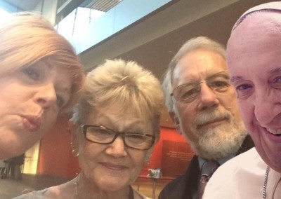 Jon & Joyce Boyton with the Pope